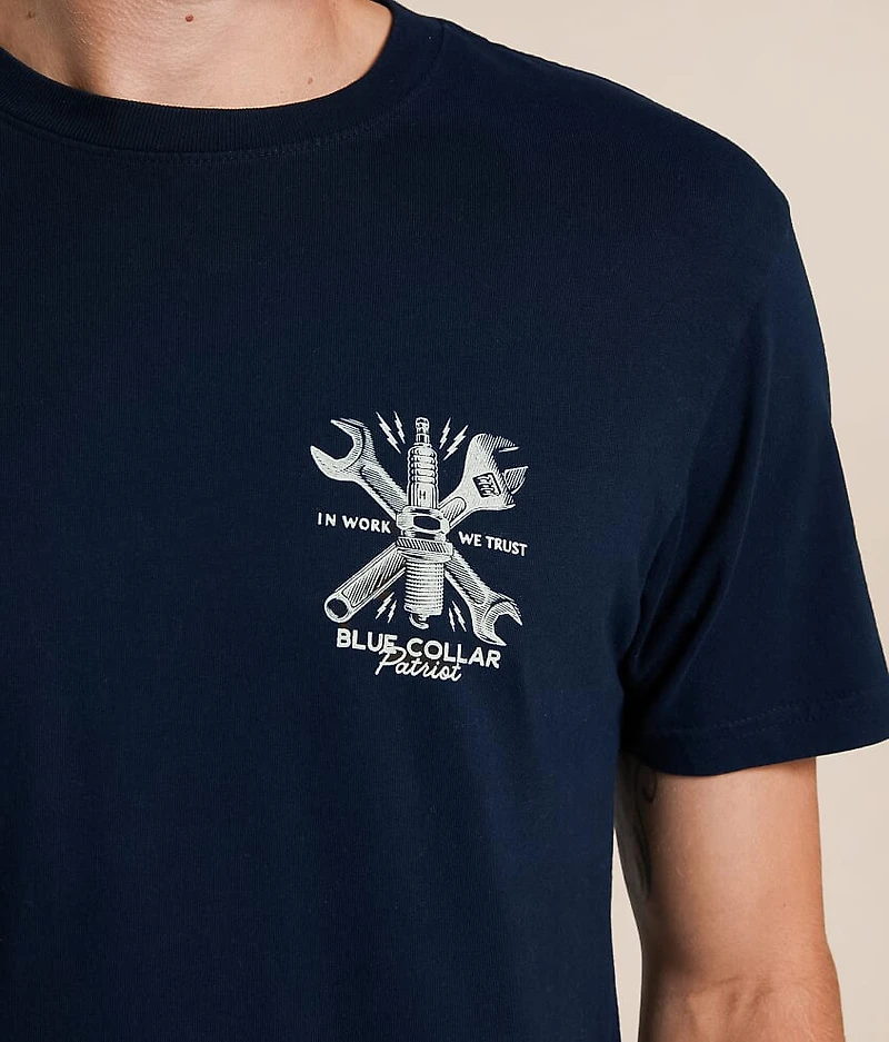 Blue Collar Sparked T-Shirt