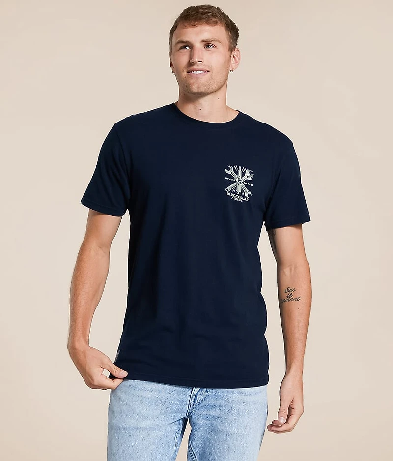 Blue Collar Sparked T-Shirt