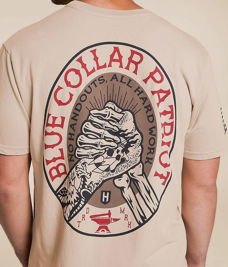 Blue Collar Bound By Blood T-Shirt