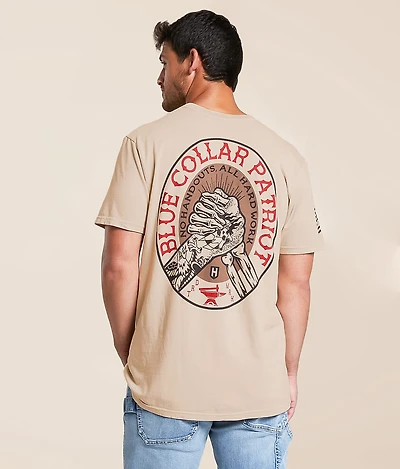 Blue Collar Bound By Blood T-Shirt