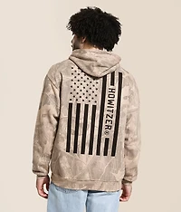 Flag Camo Hooded Sweatshirt