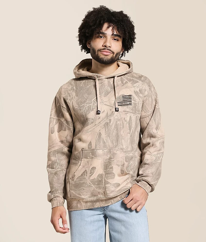 Flag Camo Hooded Sweatshirt