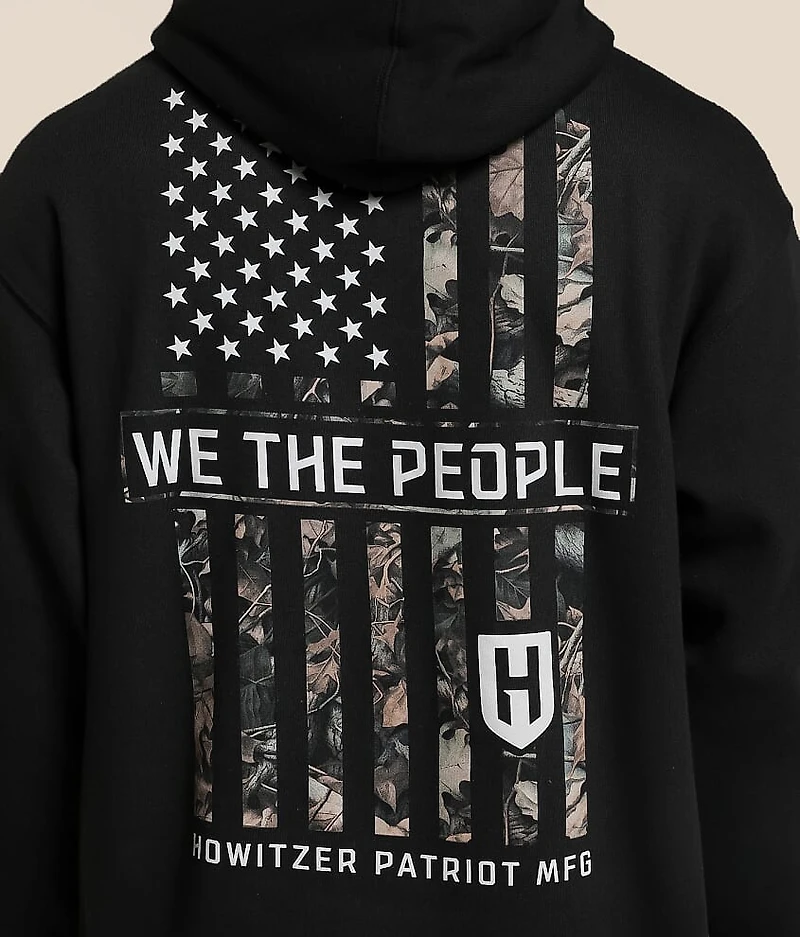 People Stamp Hooded Sweatshirt
