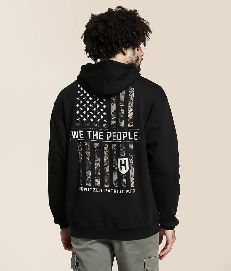 People Stamp Hooded Sweatshirt
