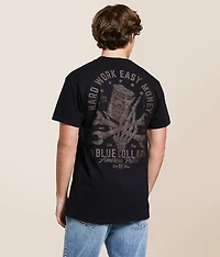 Blue Collar Hard Work T-Shirt
