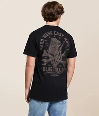Blue Collar Hard Work T-Shirt