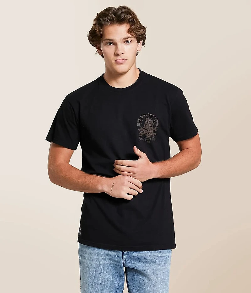 Blue Collar Hard Work T-Shirt