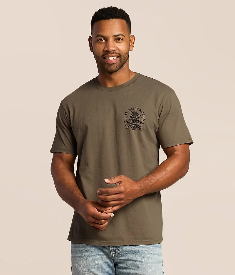 Blue Collar Hard Work T-Shirt