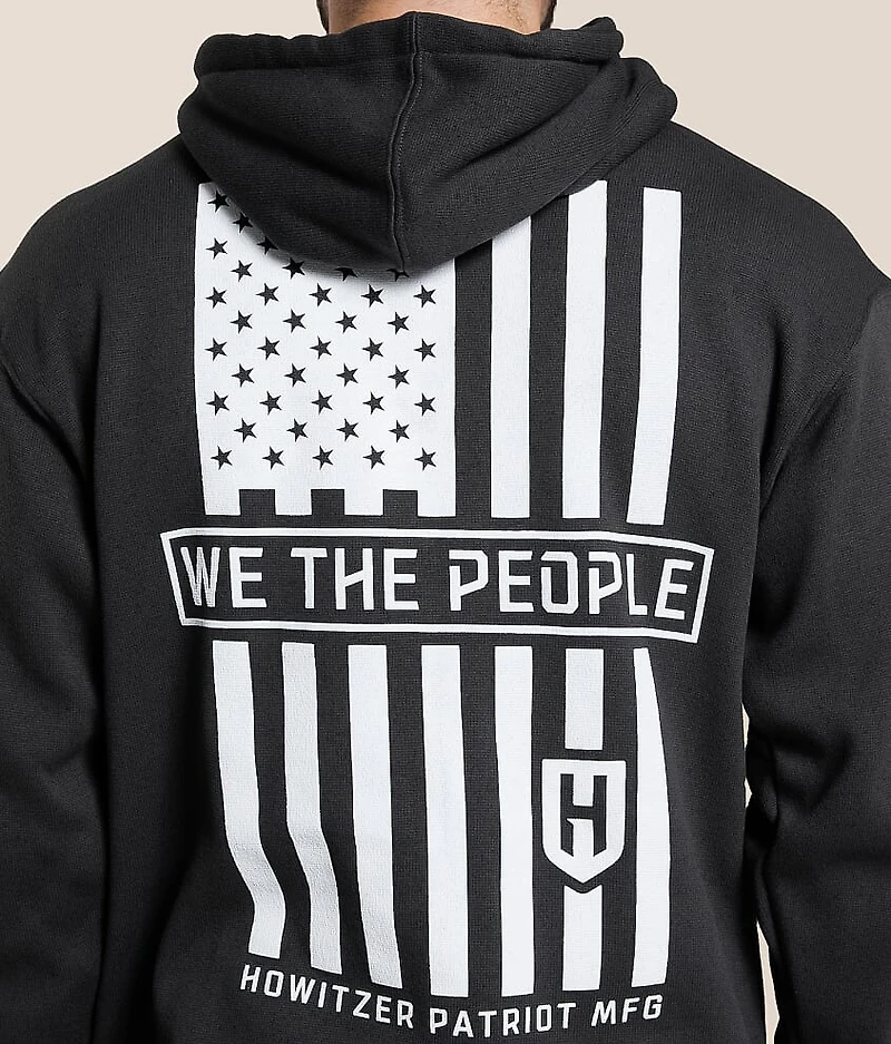 People Stamp Hooded Sweatshirt