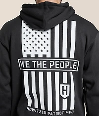 People Stamp Hooded Sweatshirt