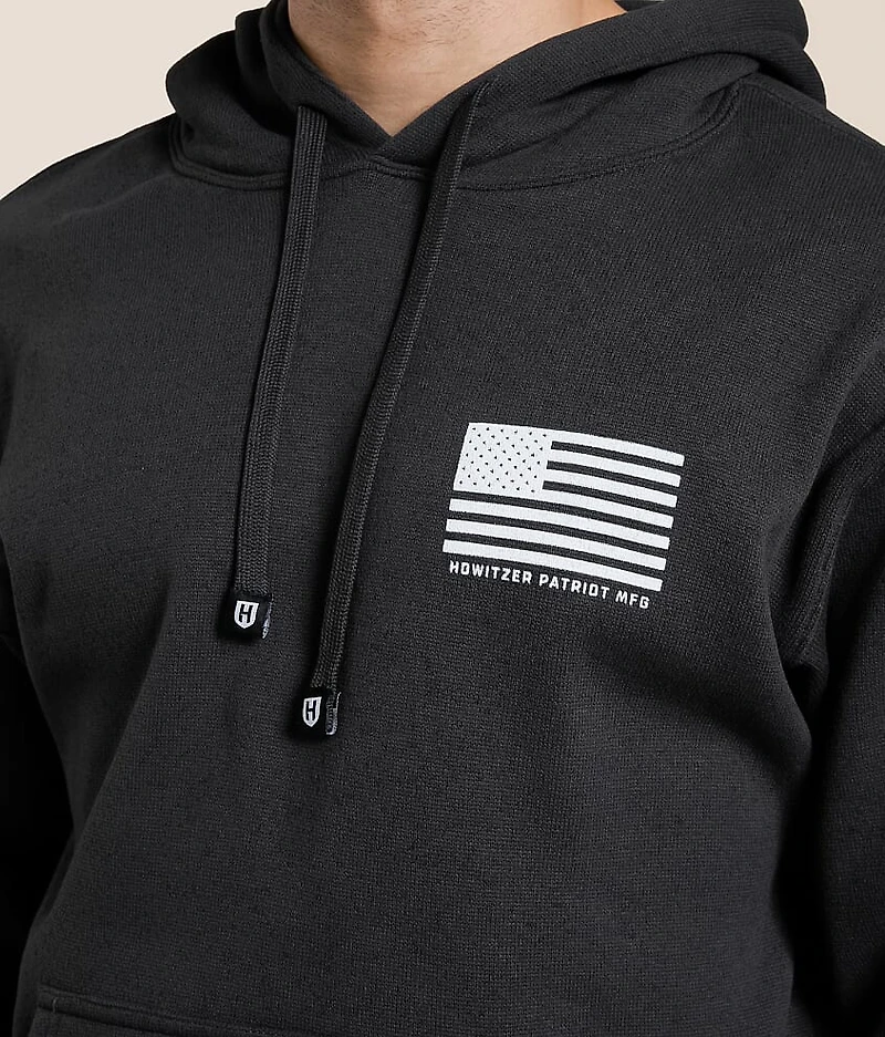 People Stamp Hooded Sweatshirt