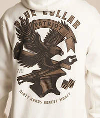 Blue Collar Full Metal Hooded Sweatshirt