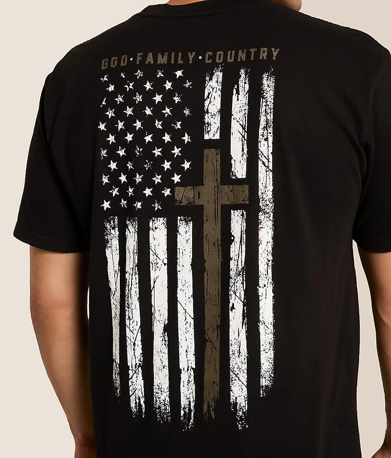 God Family Country T-Shirt