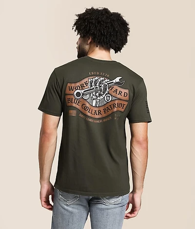 Blue Collar Torqued T-Shirt