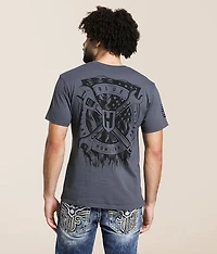 Blue Collar Name Plate T-Shirt