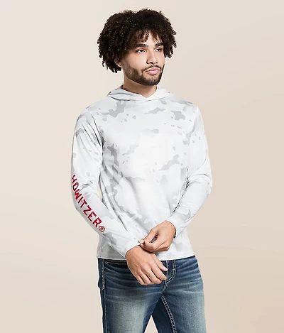 Victory Camo Print Hoodie
