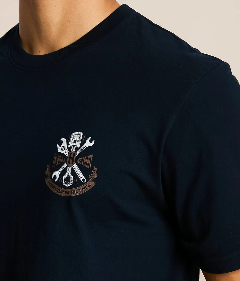 Blue Collar Wrenched T-Shirt