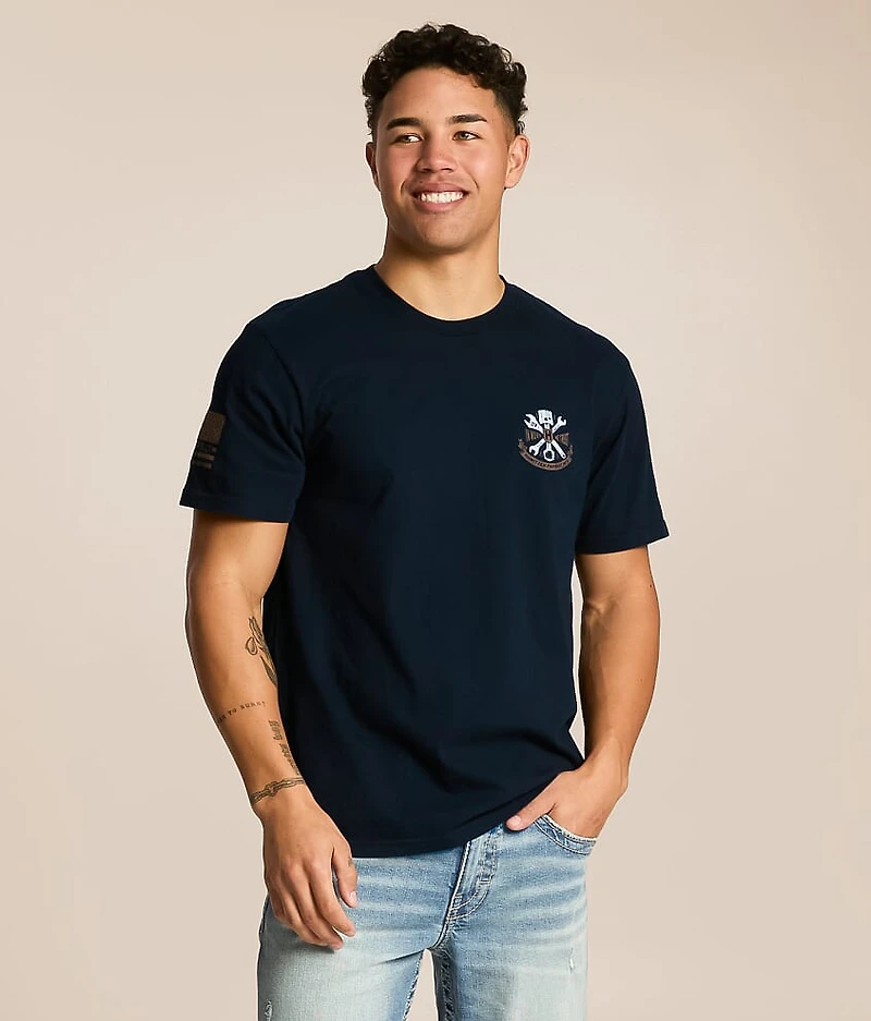 Blue Collar Wrenched T-Shirt