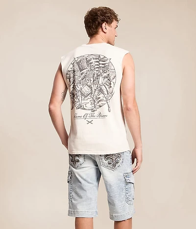 Brave Muscle Tank Top