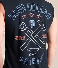 Blue Collar Signage Tank Top
