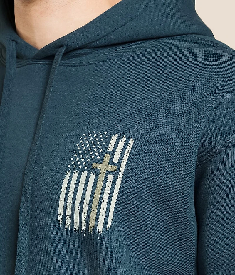 God Family Country Hooded Sweatshirt