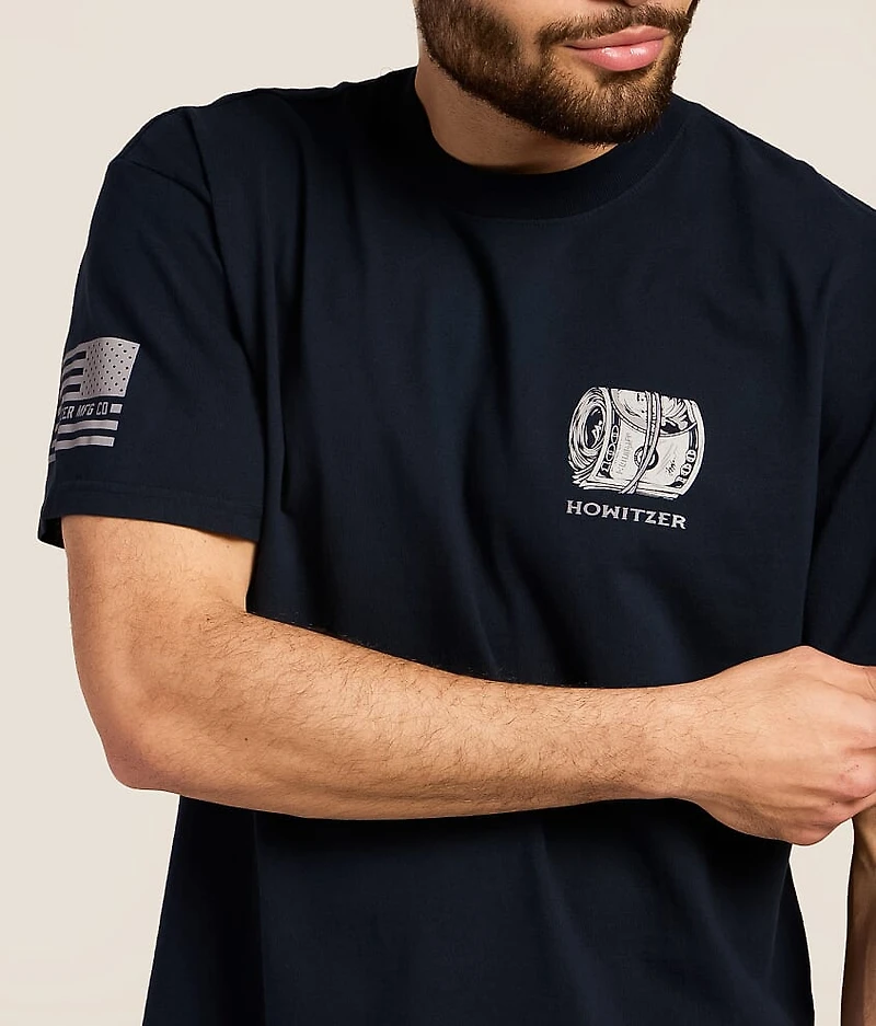 Blue Collar Hard Dollars Heavyweight T-Shirt