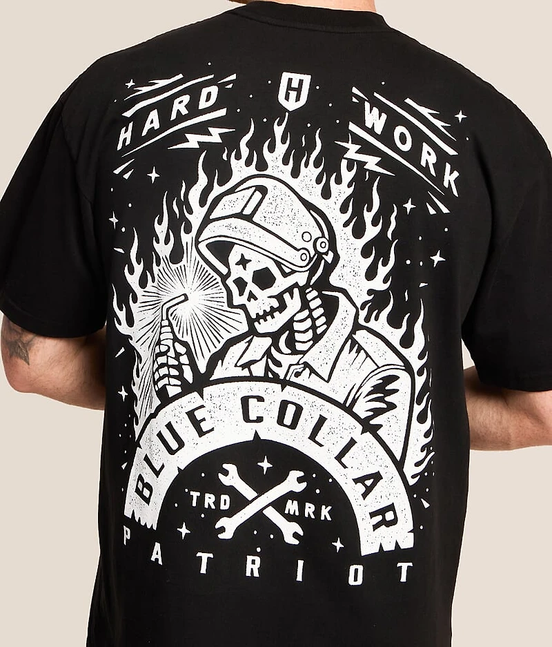 Blue Collar Arched T-Shirt