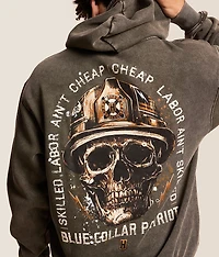 Blue Collar Skilled Labor Hooded Sweatshirt
