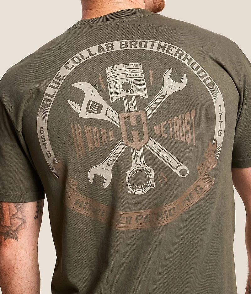 Blue Collar Wrenched T-Shirt