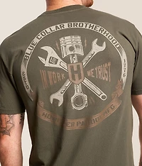 Blue Collar Wrenched T-Shirt