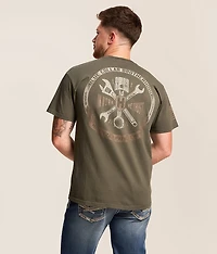 Blue Collar Wrenched T-Shirt