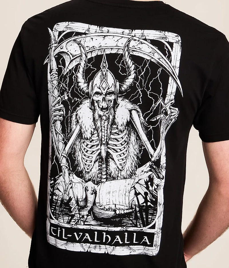 Til Valhalla Blue Collar T-Shirt