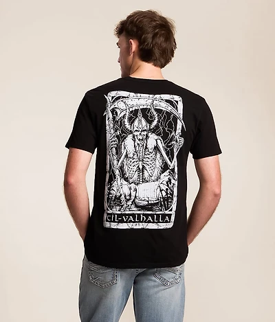 Til Valhalla Blue Collar T-Shirt