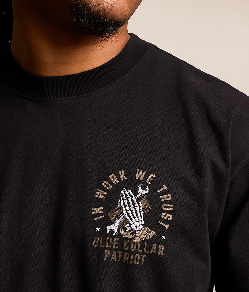 Blue Collar Work We Trust T-Shirt