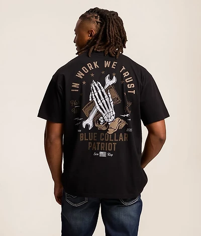 Blue Collar Work We Trust T-Shirt