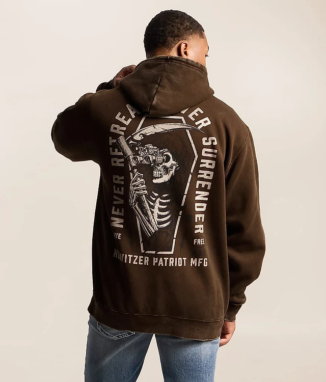 Never Retreat Hooded Sweatshirt