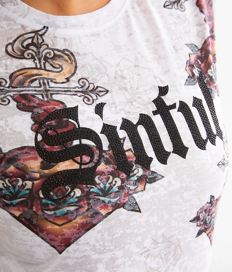 Sacred Heart Roses T-Shirt