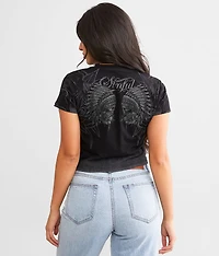 Thunder Sky Baby Cropped T-Shirt