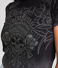 Thunder Sky Baby Cropped T-Shirt