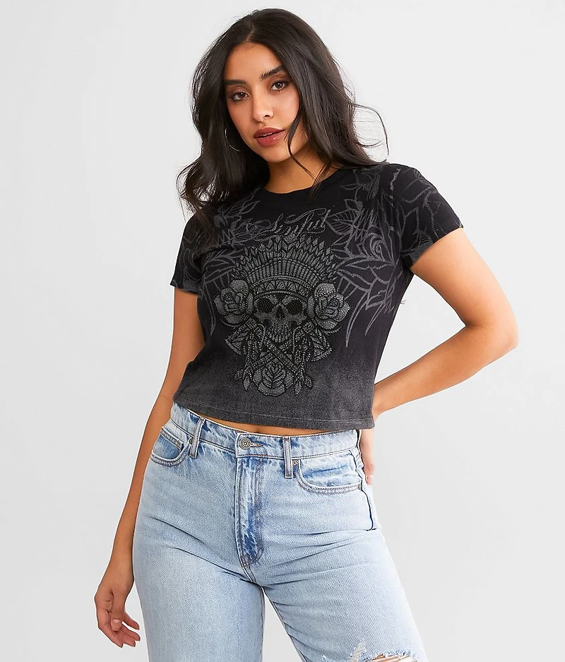 Thunder Sky Baby Cropped T-Shirt