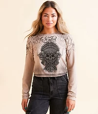 Thunder Sky Cropped T-Shirt