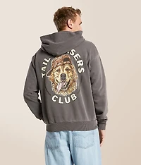 Tail Chasers Club Dog Hat Hooded Sweatshirt
