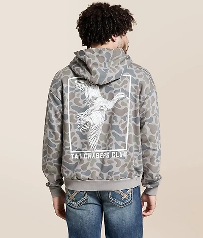 South Camo Print Hooded Sweatshirt