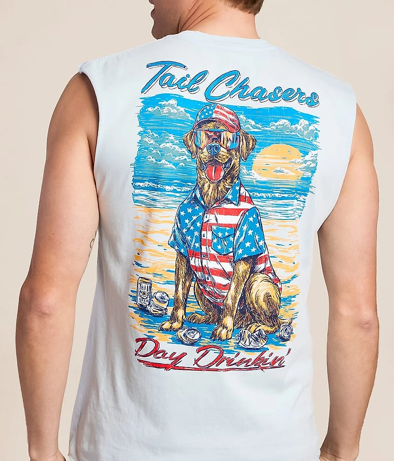 Day Drinkin' Muscle Tank Top