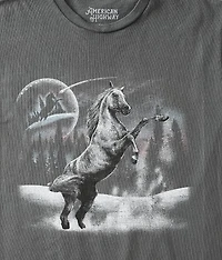 Girls - Winter Horse T-Shirt
