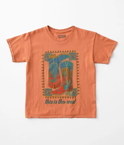 Girls - Western Boots T-Shirt