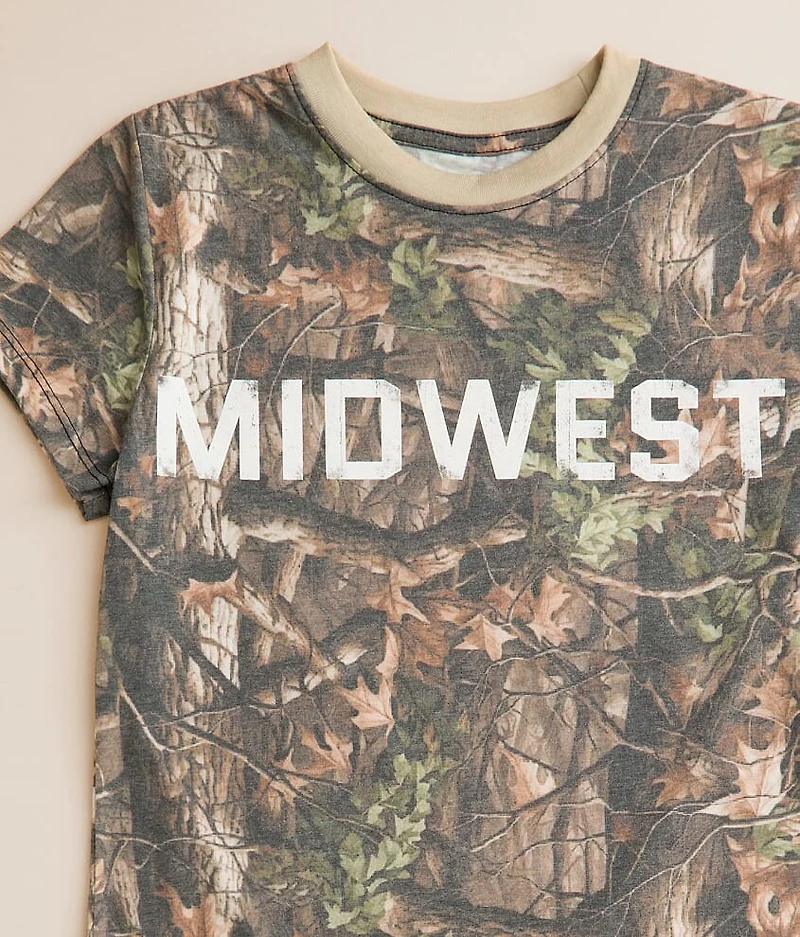 Girls - Midwest Camo T-Shirt