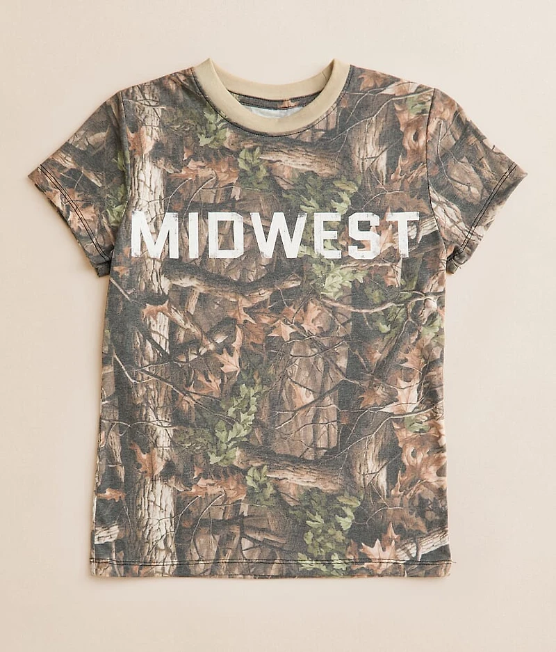 Girls - Midwest Camo T-Shirt