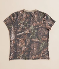Girls - Go West Camo T-Shirt