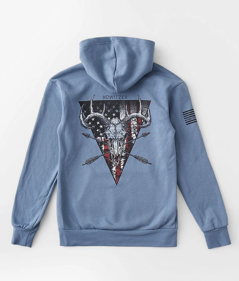 Boys - Deer Flag Hooded Sweatshirt